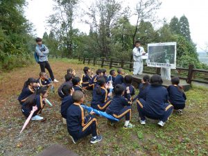 10月17日　若栗小学校4年生のみなさん